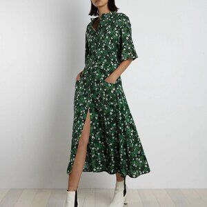 NWT The Kit Colbie Shirtdress Green Primrose Size 22